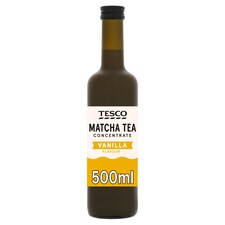 Tesco Vanilla Flavour Matcha Concentrate 500ml