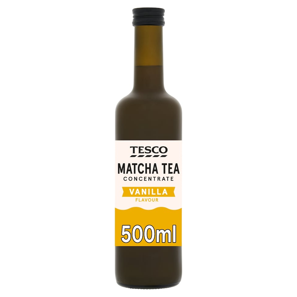 Tesco Vanilla Flavour Matcha Concentrate 500ml