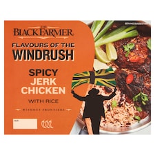 The Black Farmer Spicy Jerk Chicken With Rice 400G
