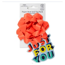 T. Just for You Bow and Tag