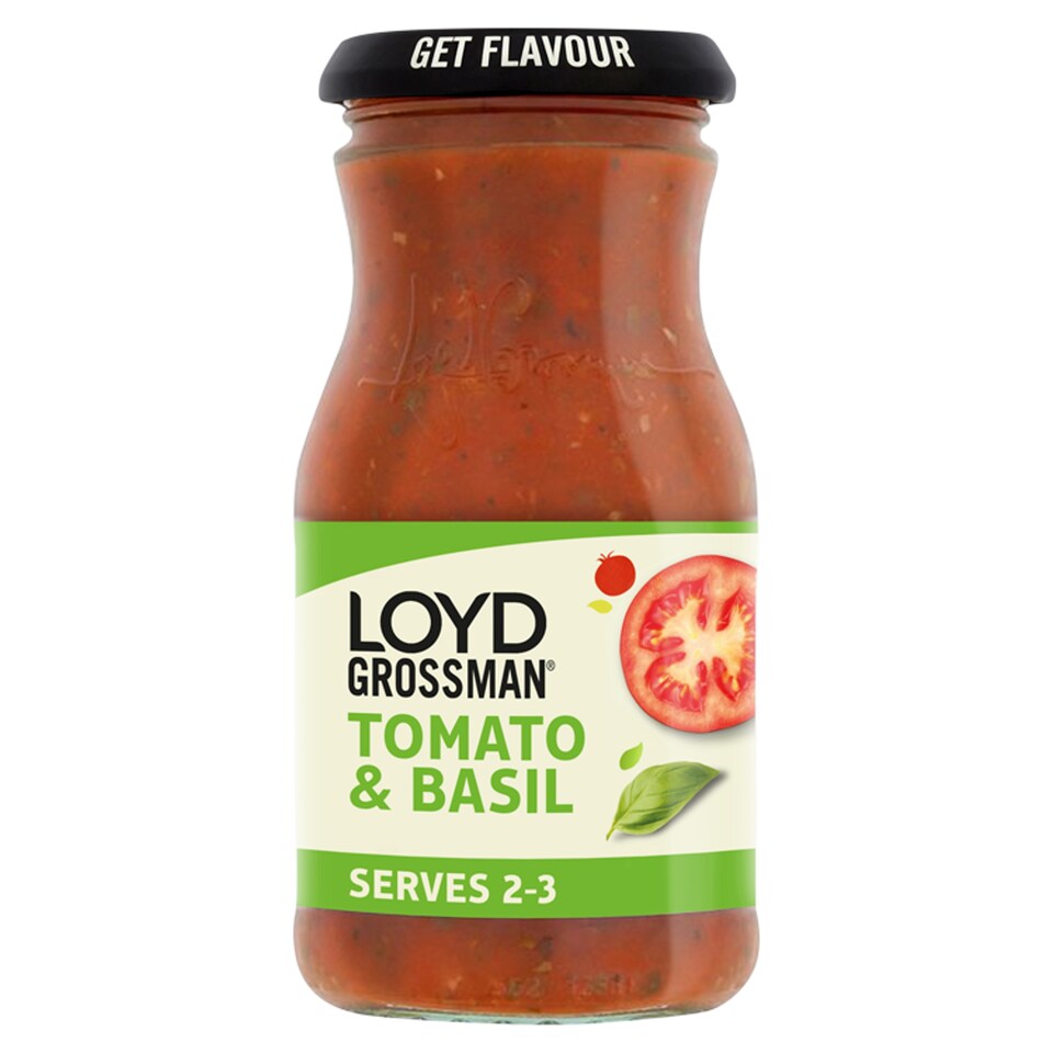 image 1 of Loyd Grossman Tomato & Basil Pasta Sauce 350G
