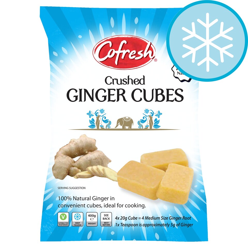 Cofresh Crushed Frozen Ginger 400G Tesco Groceries