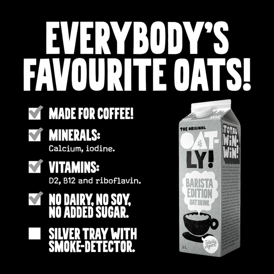 image 1 of Oatly The Original Barista Edition Oat Chilled Drink 1L