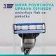 image 4 of Gillette Mach3 Holiaci Strojček pre Mužov, 1 Gillette Holiaci Strojček s 3 Čepieľkami
