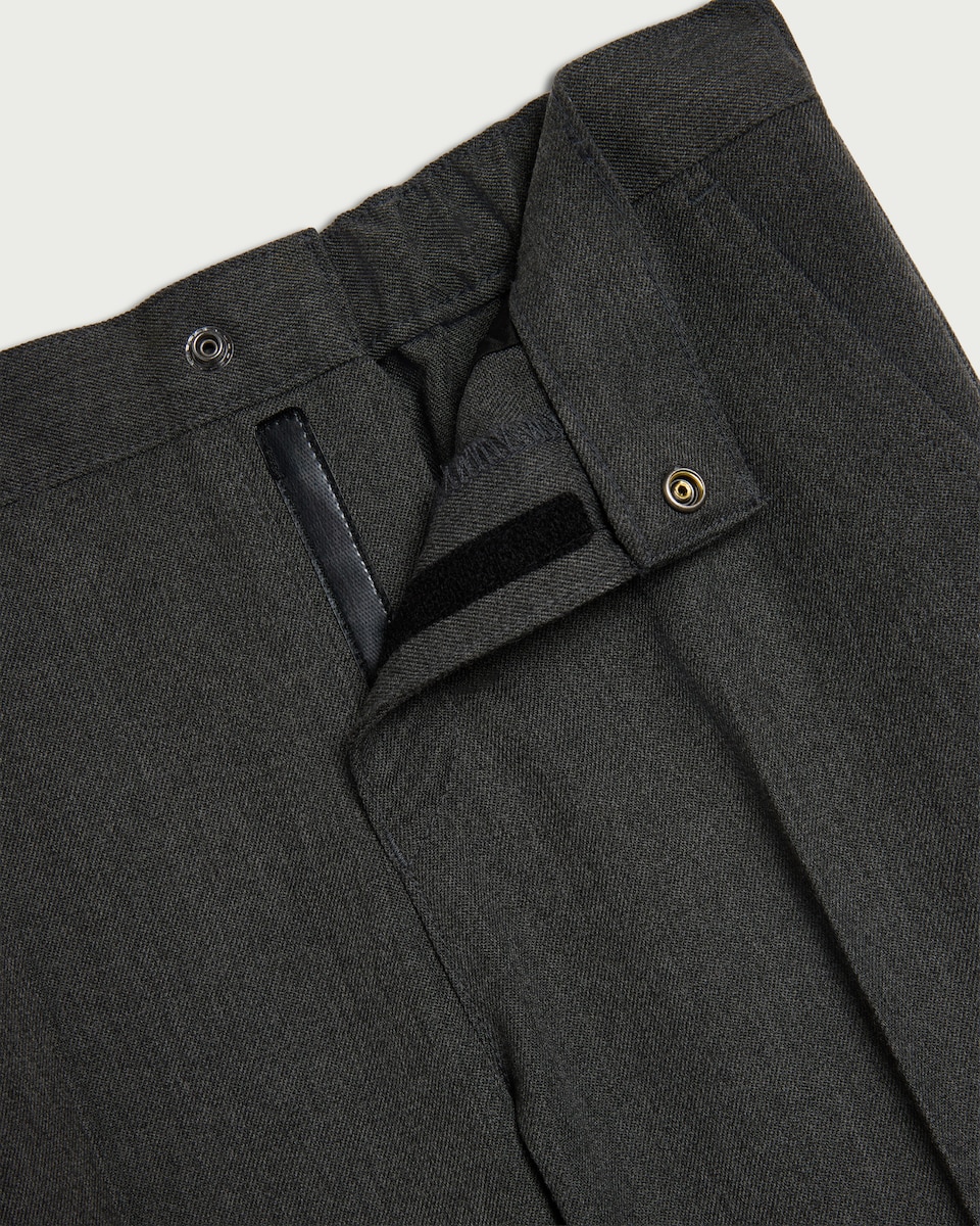image 1 of F&F Boys School 2-Pack Dressing Made Easy Trousers in Grey