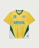 image 4 of Brazil Fifa World Cup T-shirt in Yellow