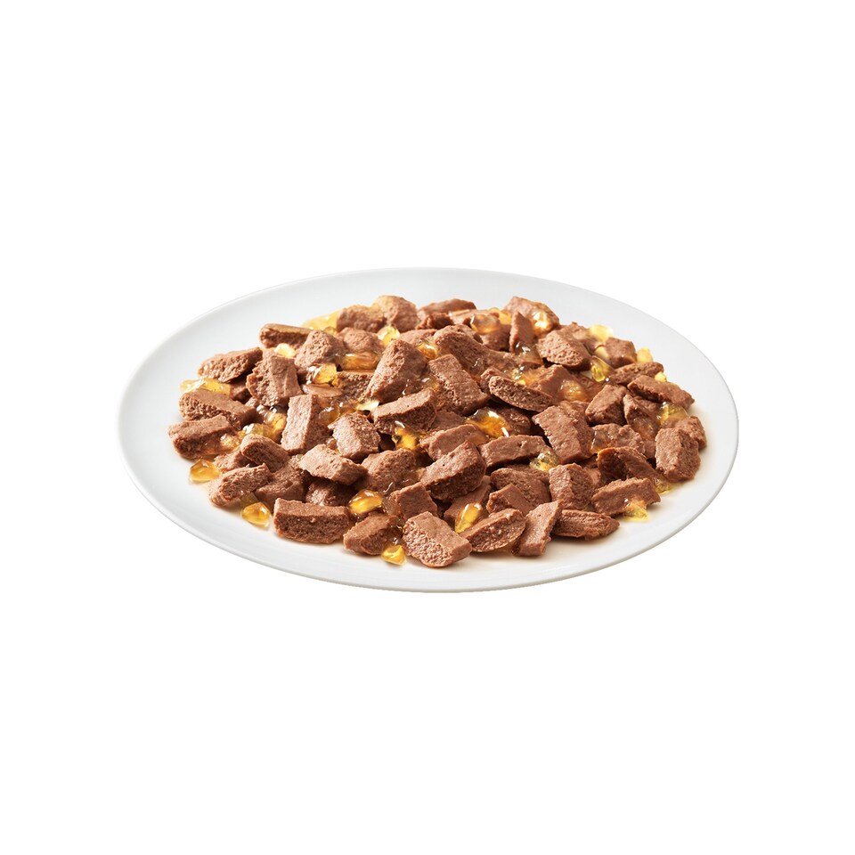 image 1 of Whiskas 1+ Cat Food Pouches Poultry in Jelly 12x100g