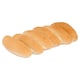 image 2 of Tesco White Finger Rolls 6 Pack
