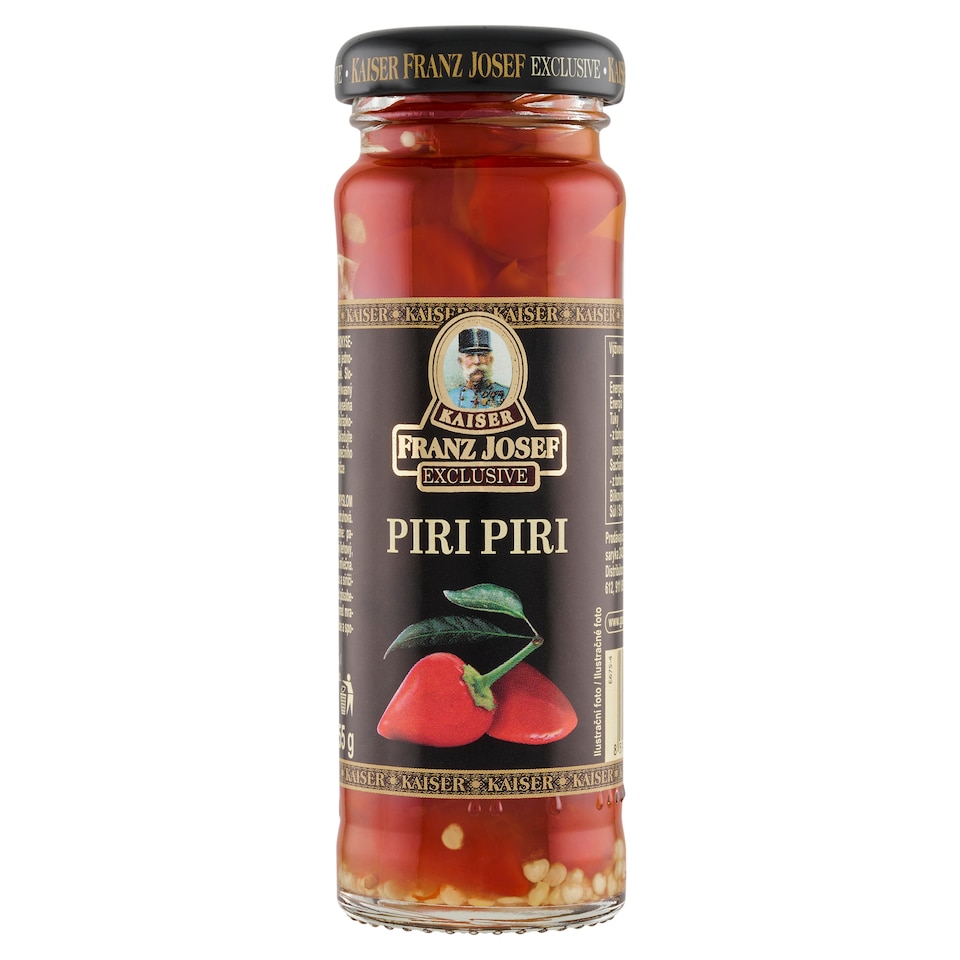image 1 of Franz Josef Kaiser Exclusive Piri Piri Peppers in Salt-Sour Brine 100 g