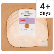 Tesco Deli Roast Turkey Breast 120G