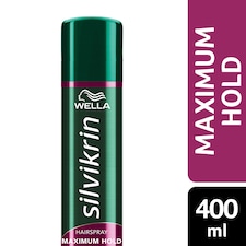Silvikrin Maximum Hold Hair Spray 400Ml