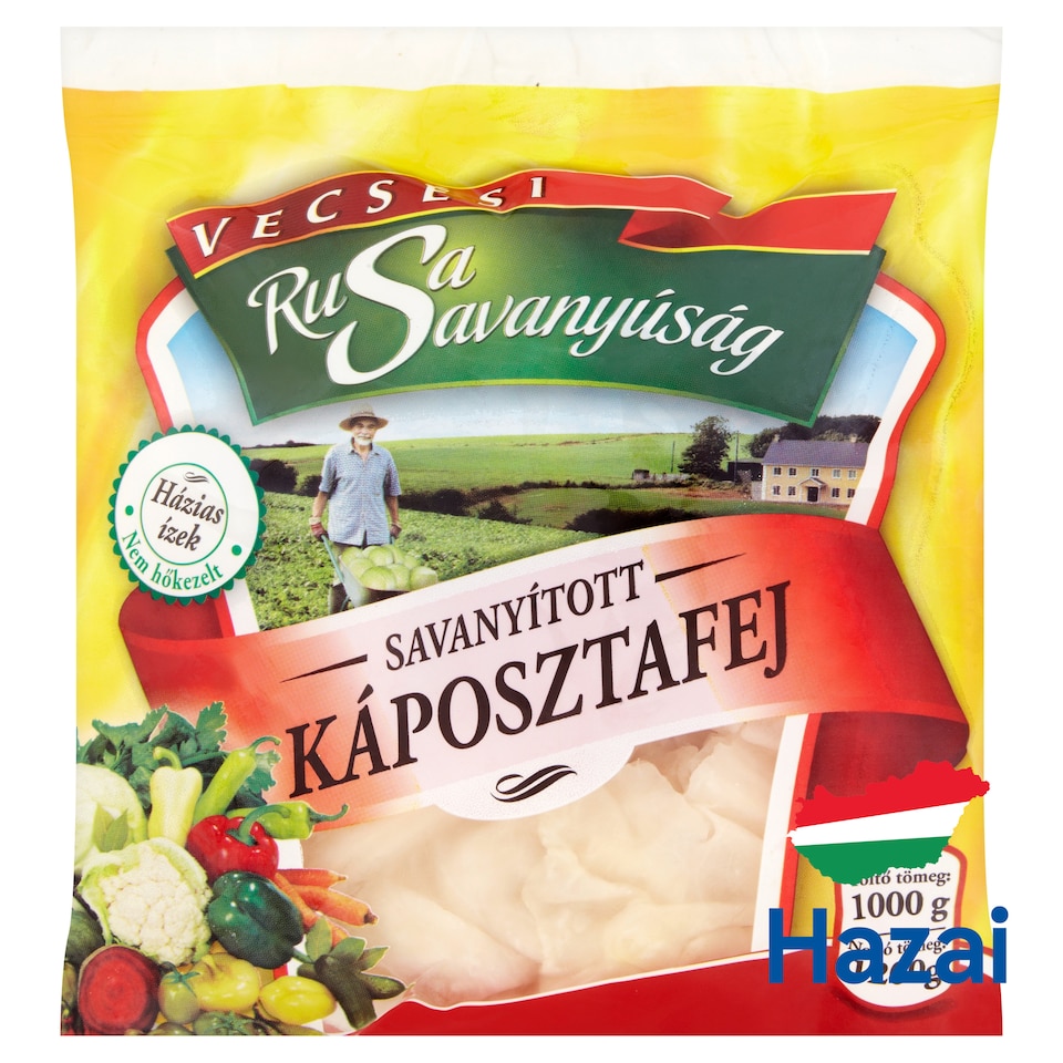 Rusa Savanyúság Pickled Cabbage 1200 g