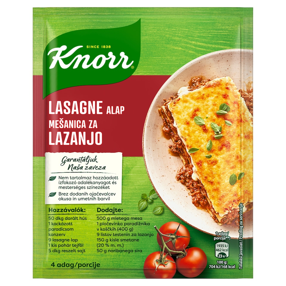 Knorr lasagne alap 52 g