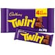 image 1 of Cadbury Twirl Chocolate Bar 4 Pack Multipack 136g