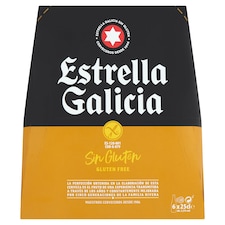 Estrella Galicia Gluten Free Beer 6X250ml