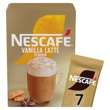 Nescafe Vanilla Latte Instant Coffee 7 Sachets