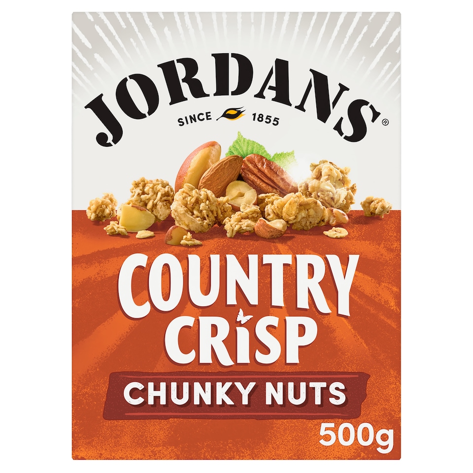 Jordans Country Crisp Cereal - Chunky Nuts 500g