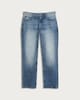 image 4 of F&F Cotton Rich Straight Fit Jeans in Blue
