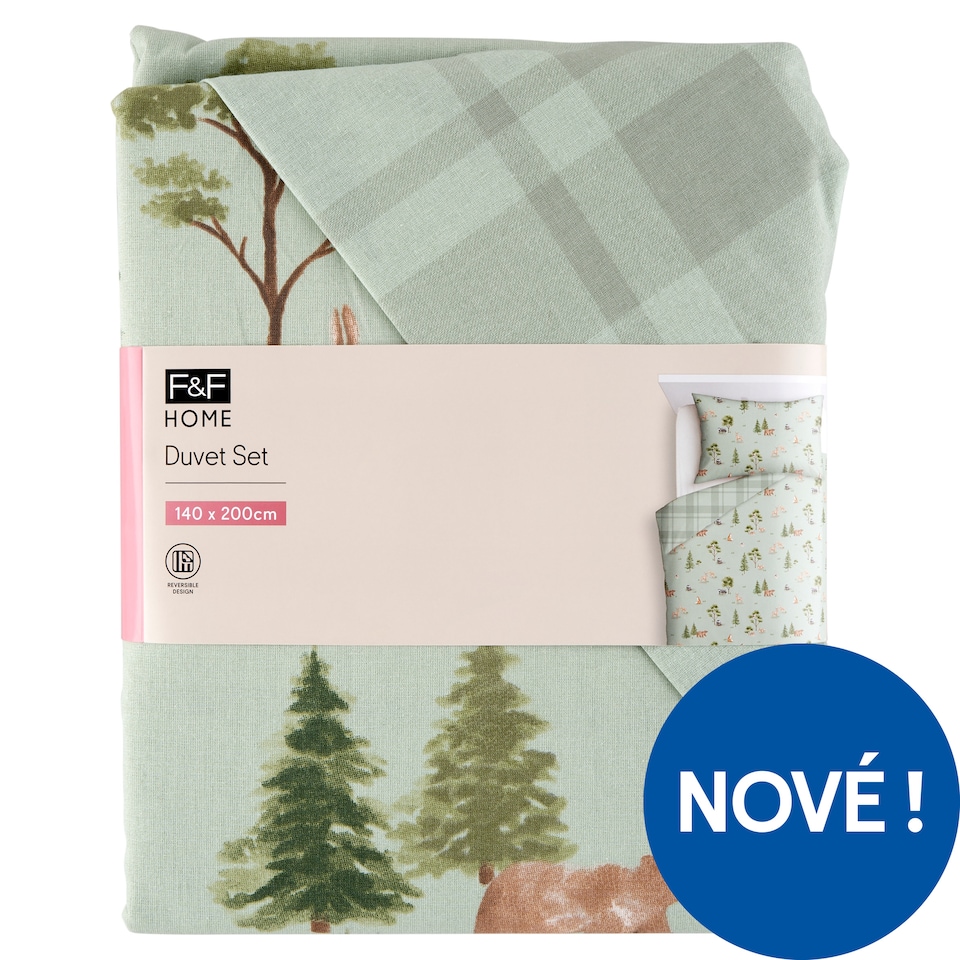 Obrázek 1 pro produkt F&F Home Woodland ložní souprava 140 cm x 200 cm