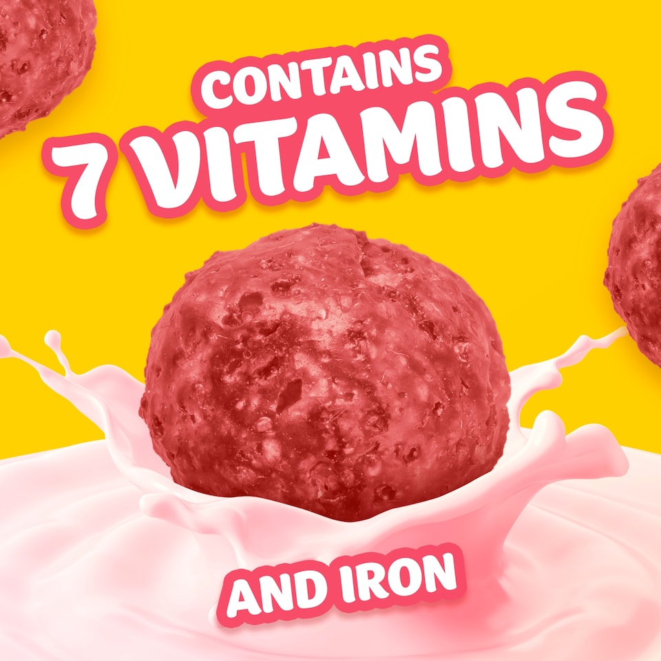 image 1 of Nestle Nesquik Strawberry Flavour Cereal 310g 