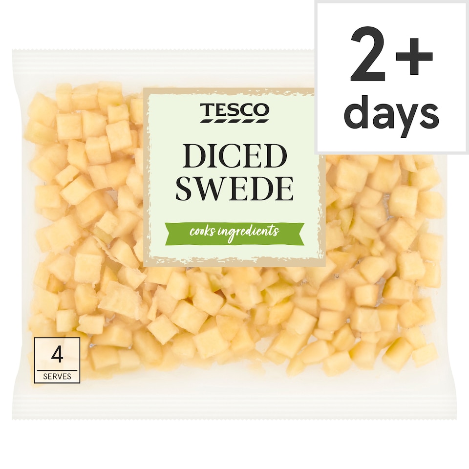Tesco Diced Swede 350G