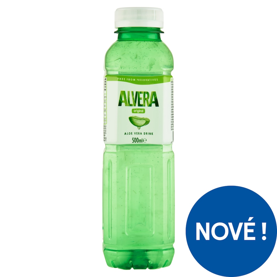 Obrázek 1 pro produkt Alvera Original nealkoholický nesycený nápoj s aloe vera 500ml