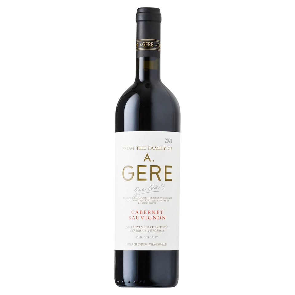 Gere Cabernet Sauvignon száraz vörösbor 13,5% 0,75 l