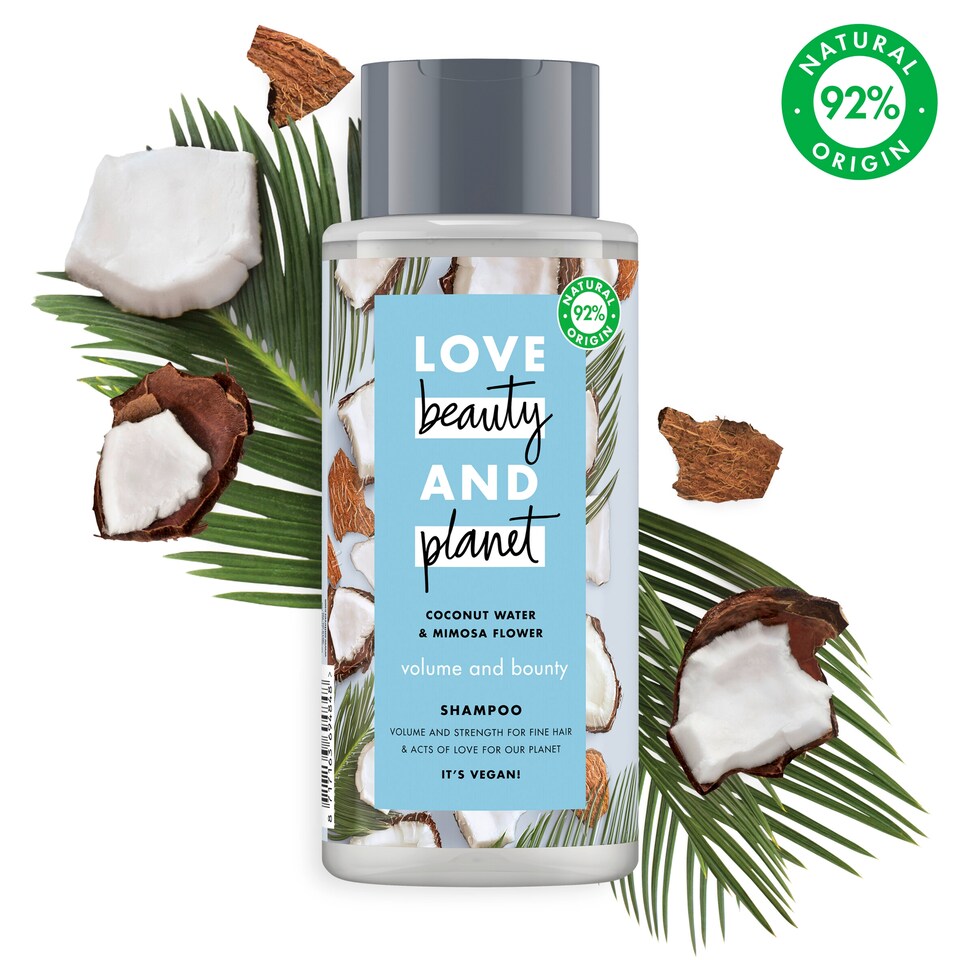 image 1 of Lv Bty&Plnt Blue Coconut Volume Shampoo 400Ml