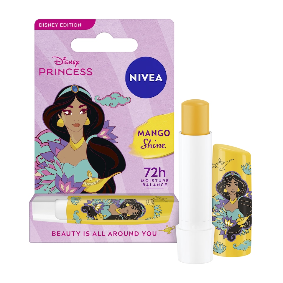 NIVEA Disney Princess Jasmine Limited Edition Mango Shine Lip Balm 4.8g