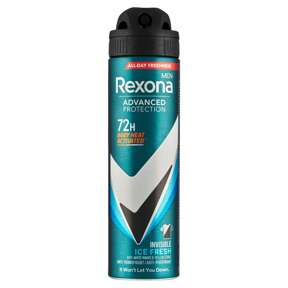 Obrázek 1 pro produkt Rexona Men Invisible Ice Fresh antiperspirant sprej 150ml