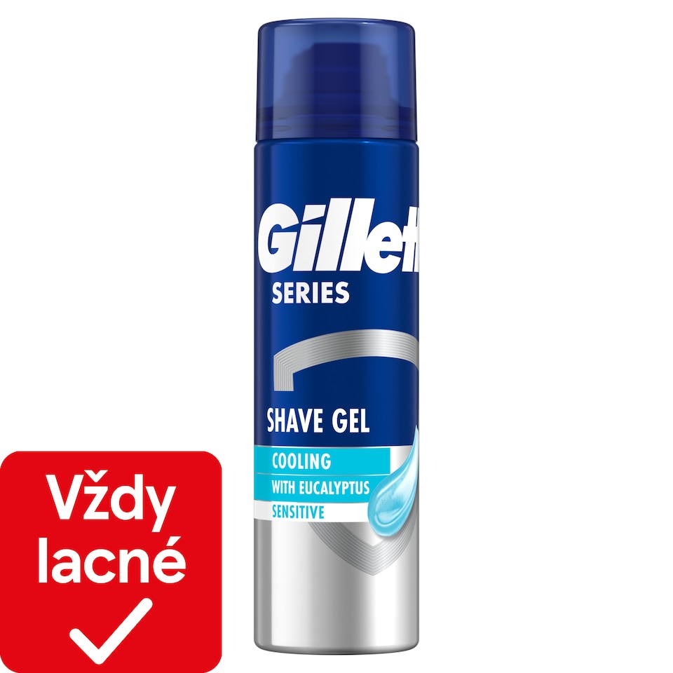 obrázok 1 z Gillette Series Chladivý Gél Na Holenie S Eukalyptom, 200ml