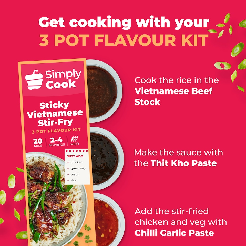 image 1 of Simply Cook Sticky Vietnamese Stir-Fry 85g