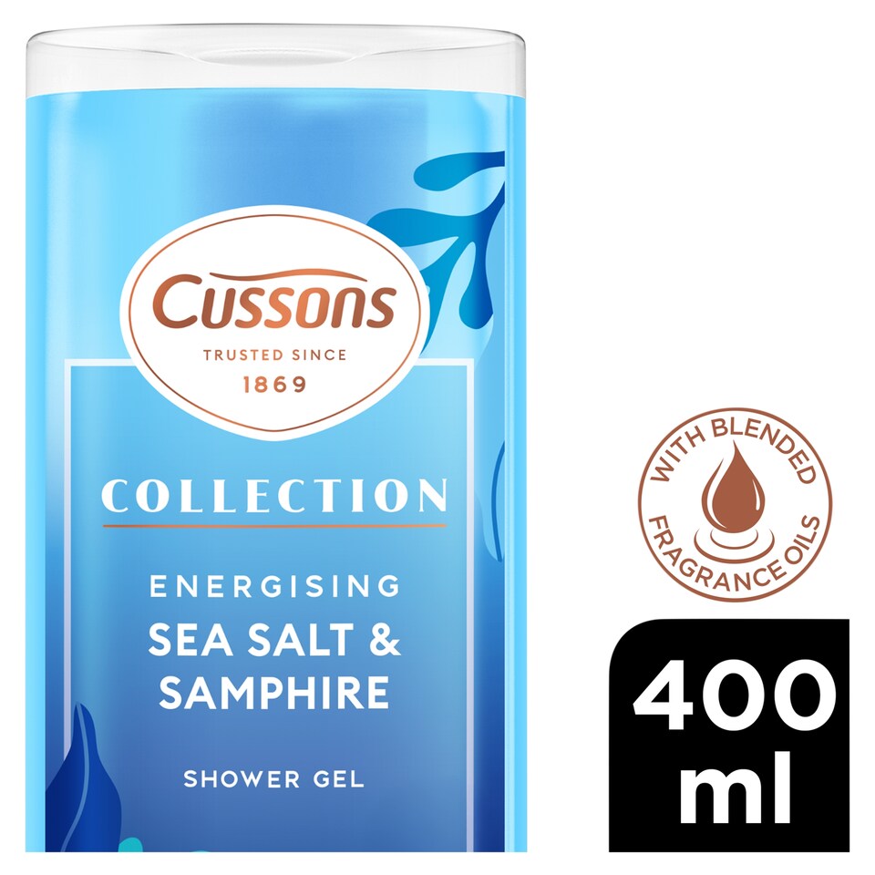 CUSSONS COLLECTION BODY WASH SEA SALT & SAMPHIRE 400ML  