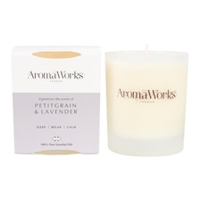 Aromaworks Petitgrain & Lavender Candle 220g 