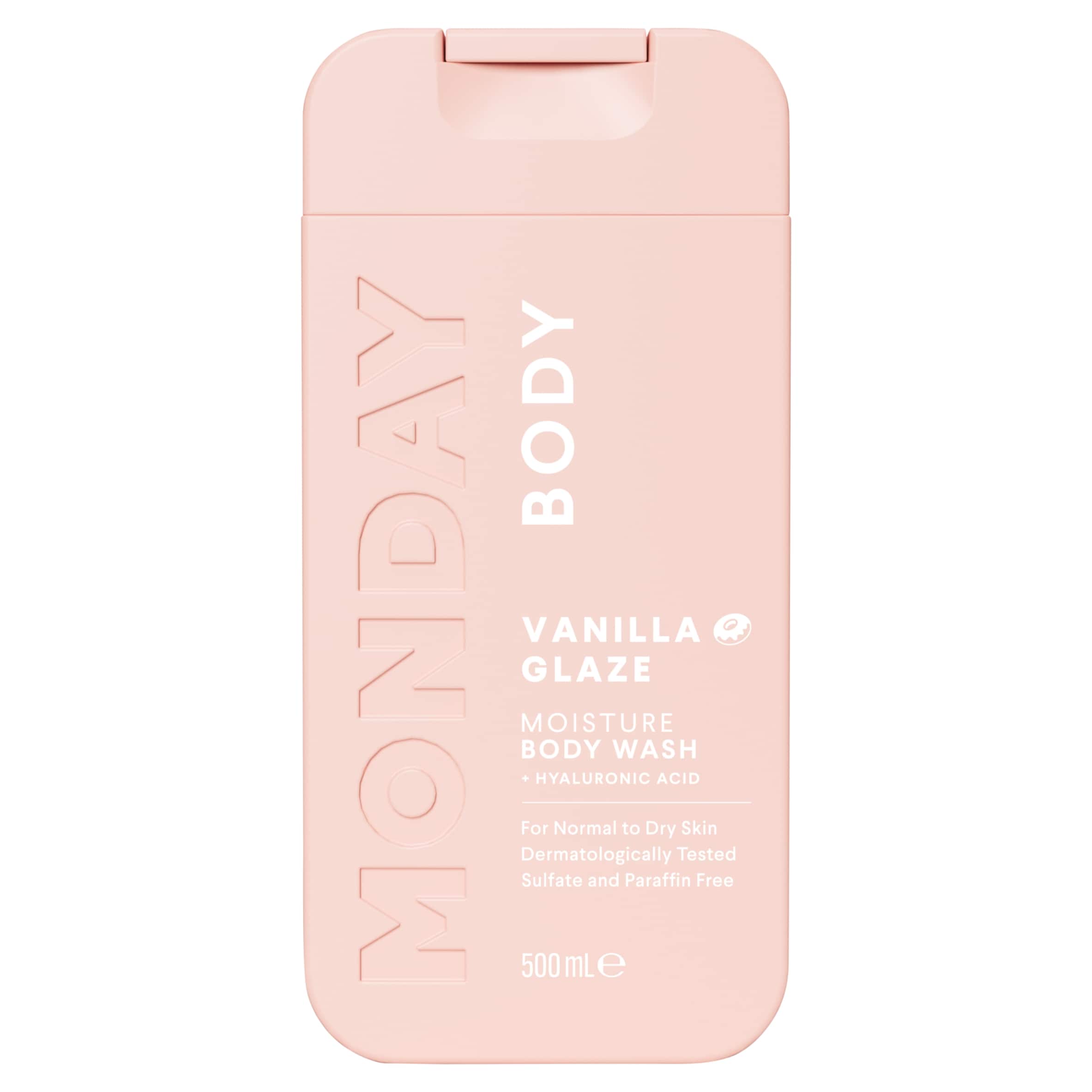Monday Haircare Body Wash Moisture & Vanilla Glaze 500ml
