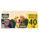 image 1 of WINALOT Monday Meaty Casseroles Chicken, Turkey, Duck in Gravy Wet Dog Food 40 x 85g