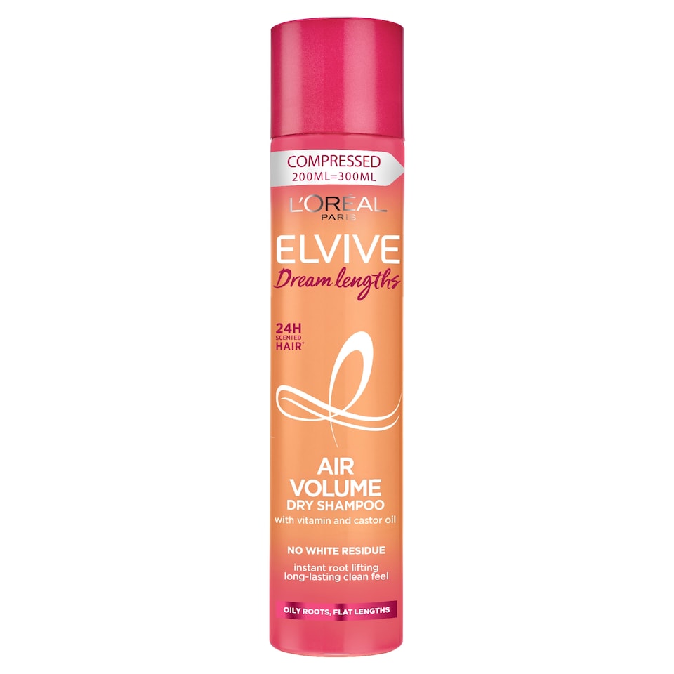 image 1 of L'oreal Paris Elvive Dream Lengths Air Volume Dry Shampoo 200Ml