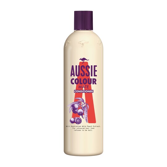 Aussie Colour Mate Conditioner For Coloured Hair 350Ml Tesco Groceries
