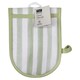 image 1 of F&F Home Spring Green Stripe Oven Gloves