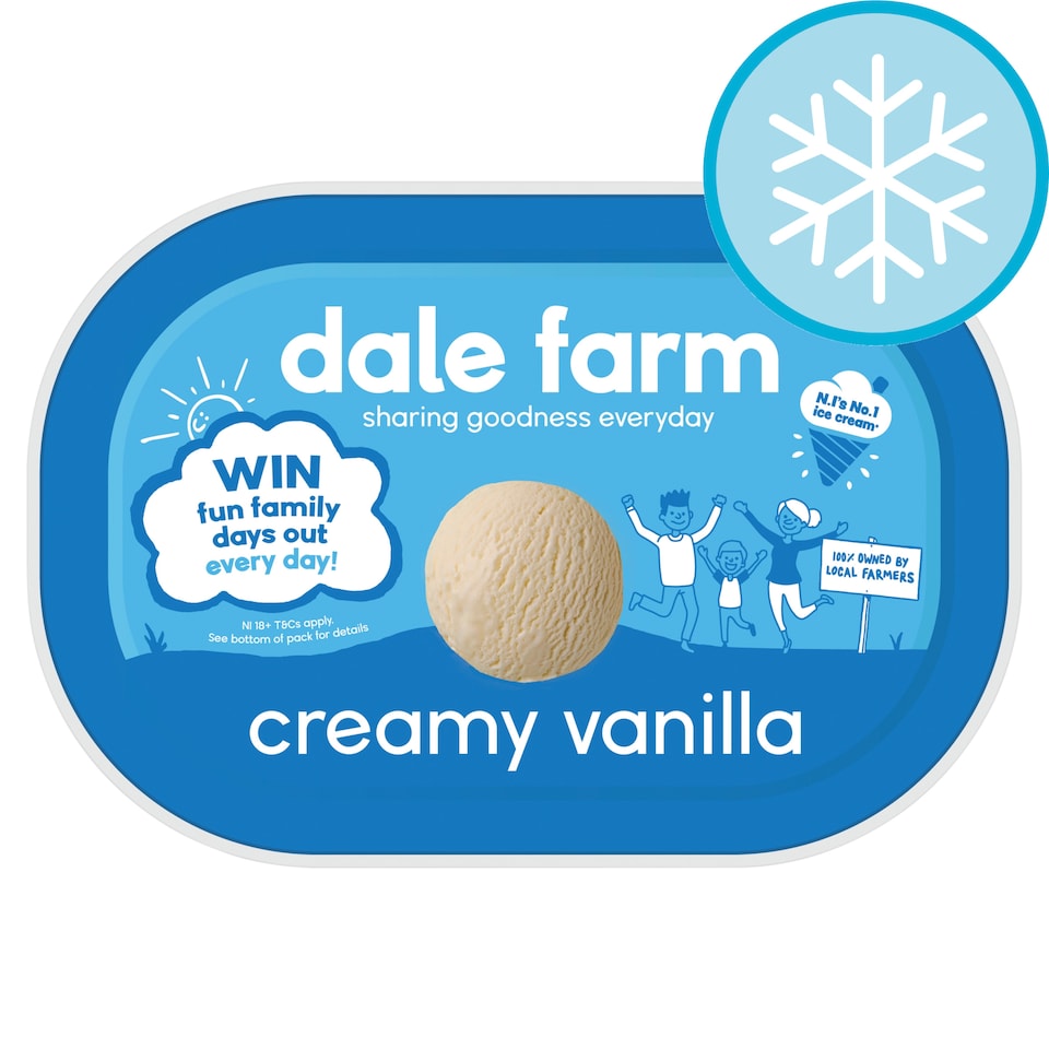 Dale Farm Vanilla 900Ml