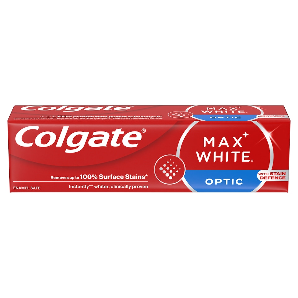 image 1 of Colgate Max White Optic Toothpaste {size}