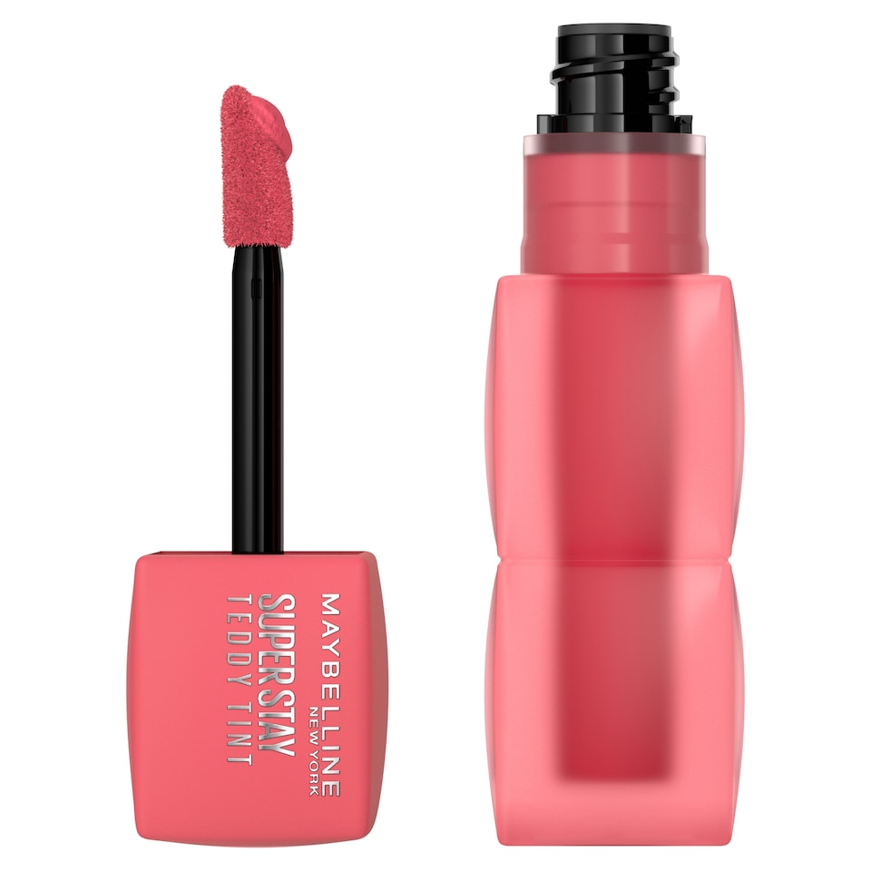 image 1 of Maybelline Super Stay Teddy Tint Lip Tint, 40 Petalcore, 5ml