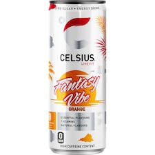 Celsius Live Fit Energy Drink - Fantasy Vibe Orange 355ml