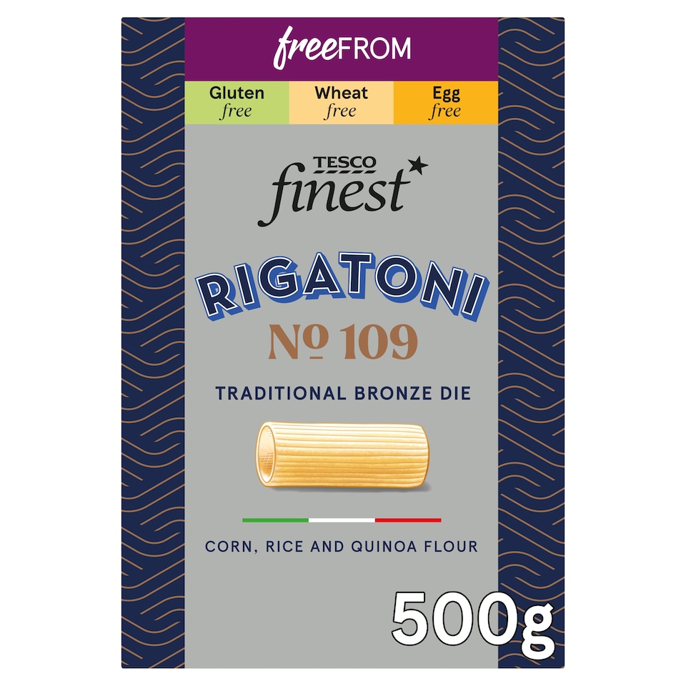 image 1 of Tesco Finest Free From Rigatoni 500G