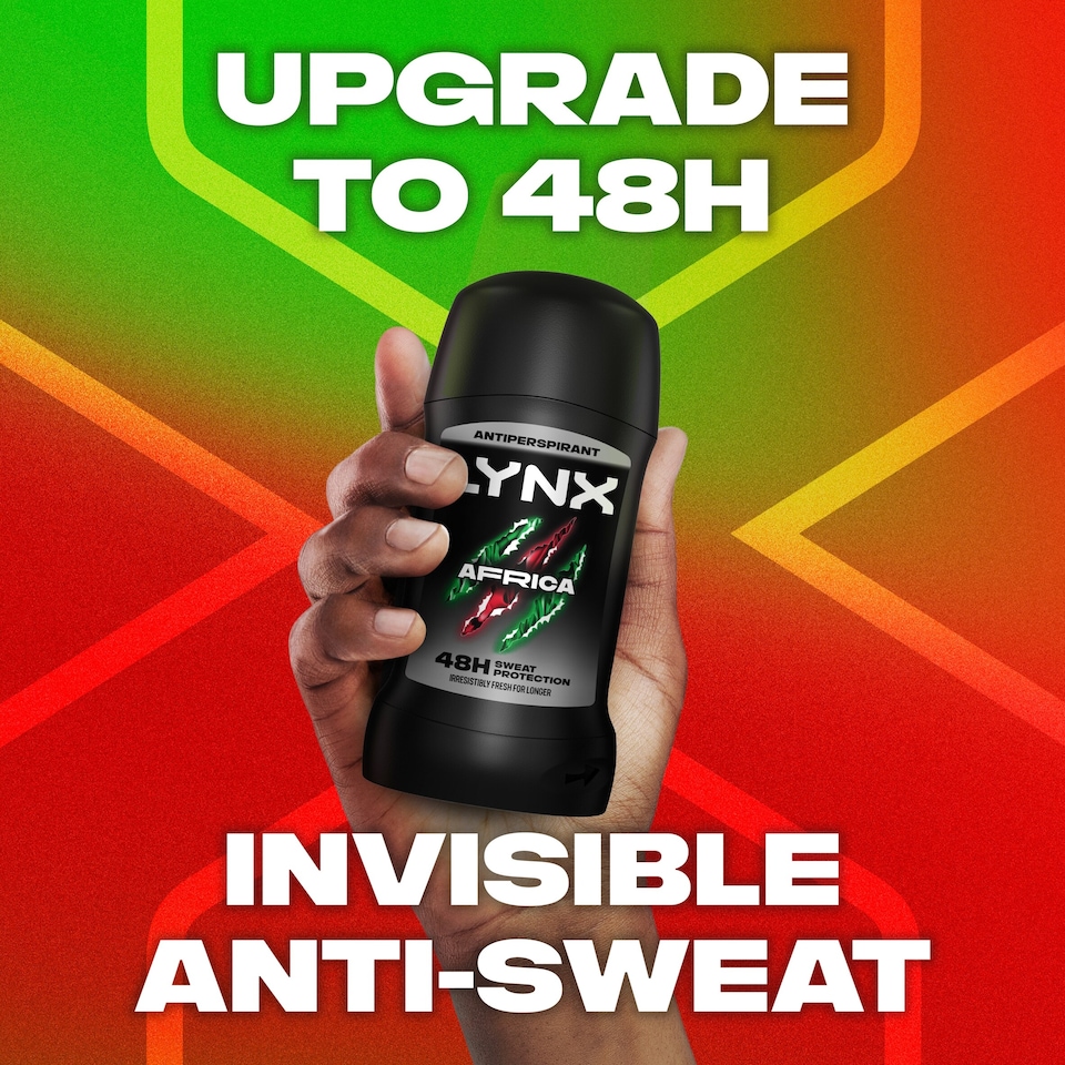 image 1 of Lynx Africa 48h Stick Antiperspirant Deodorant 50ml