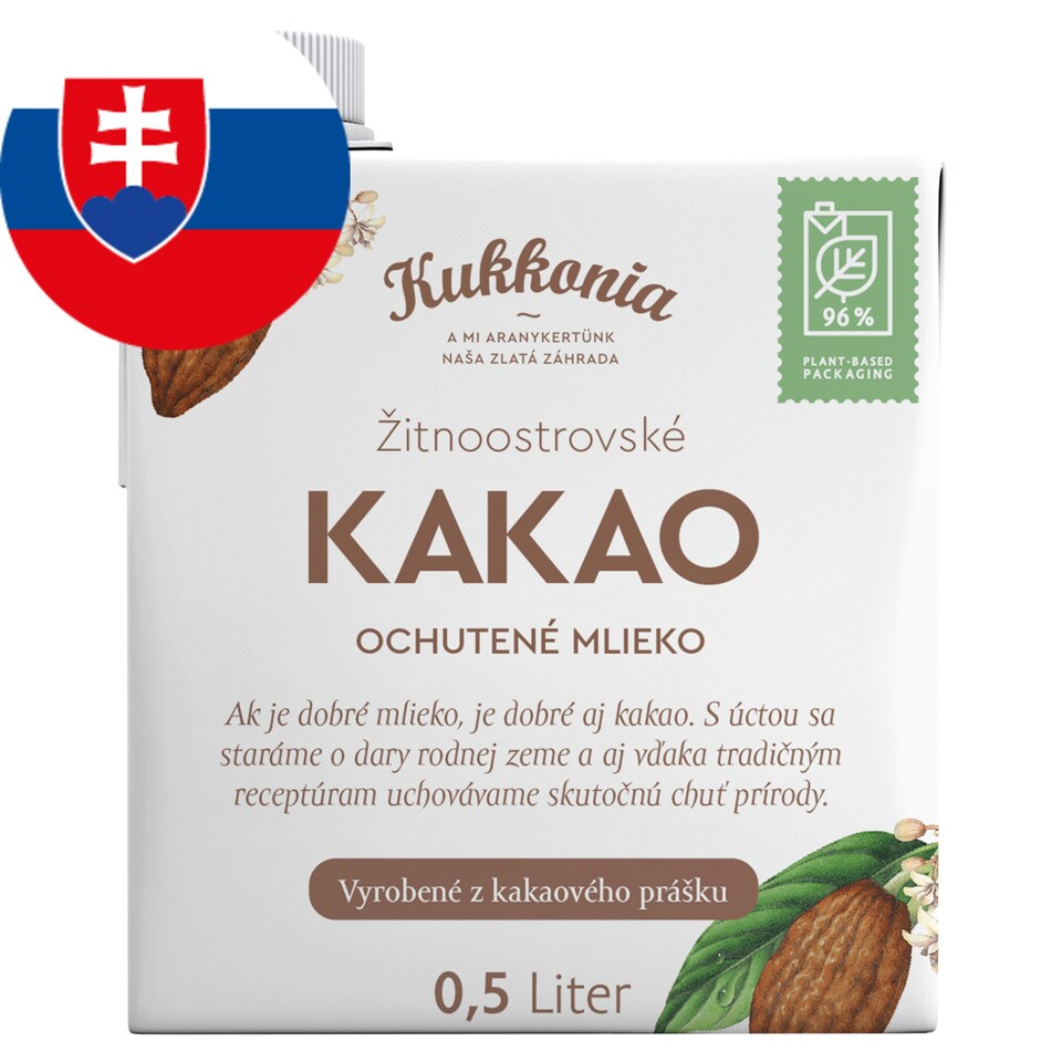 Kukkonia Ochutené mlieko s kakaovou príchuťou 0,5 l