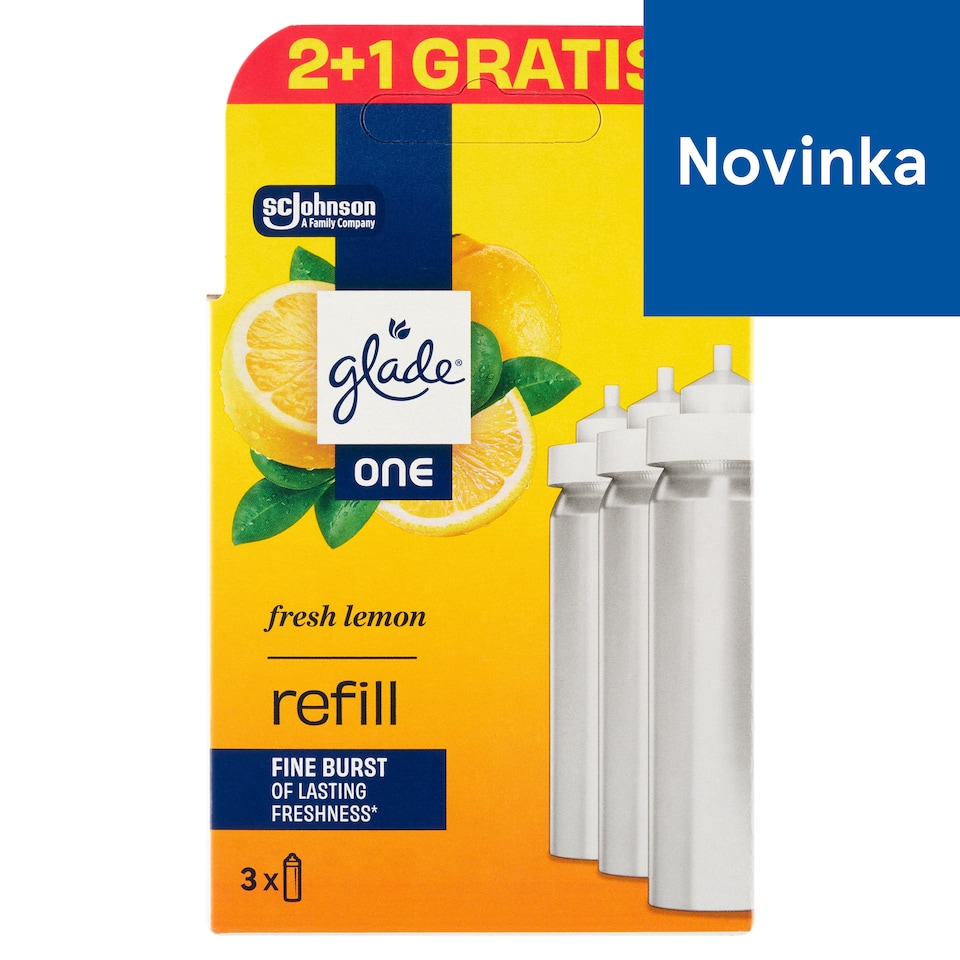 image 1 of Glade One Fresh Lemon Refill 3 x 10 ml (30 ml)