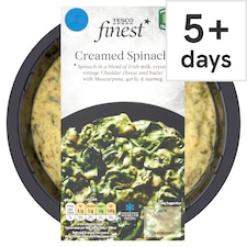 Tesco Finest Creamed Spinach 250G