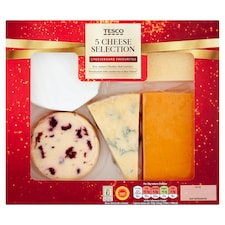 Tesco 5 Cheese Selection 450G