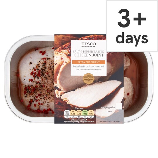 Tesco Salt & Pepper Chicken Joint 640G Tesco Groceries